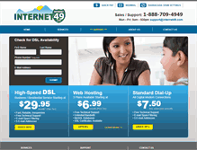Tablet Screenshot of internet49.com